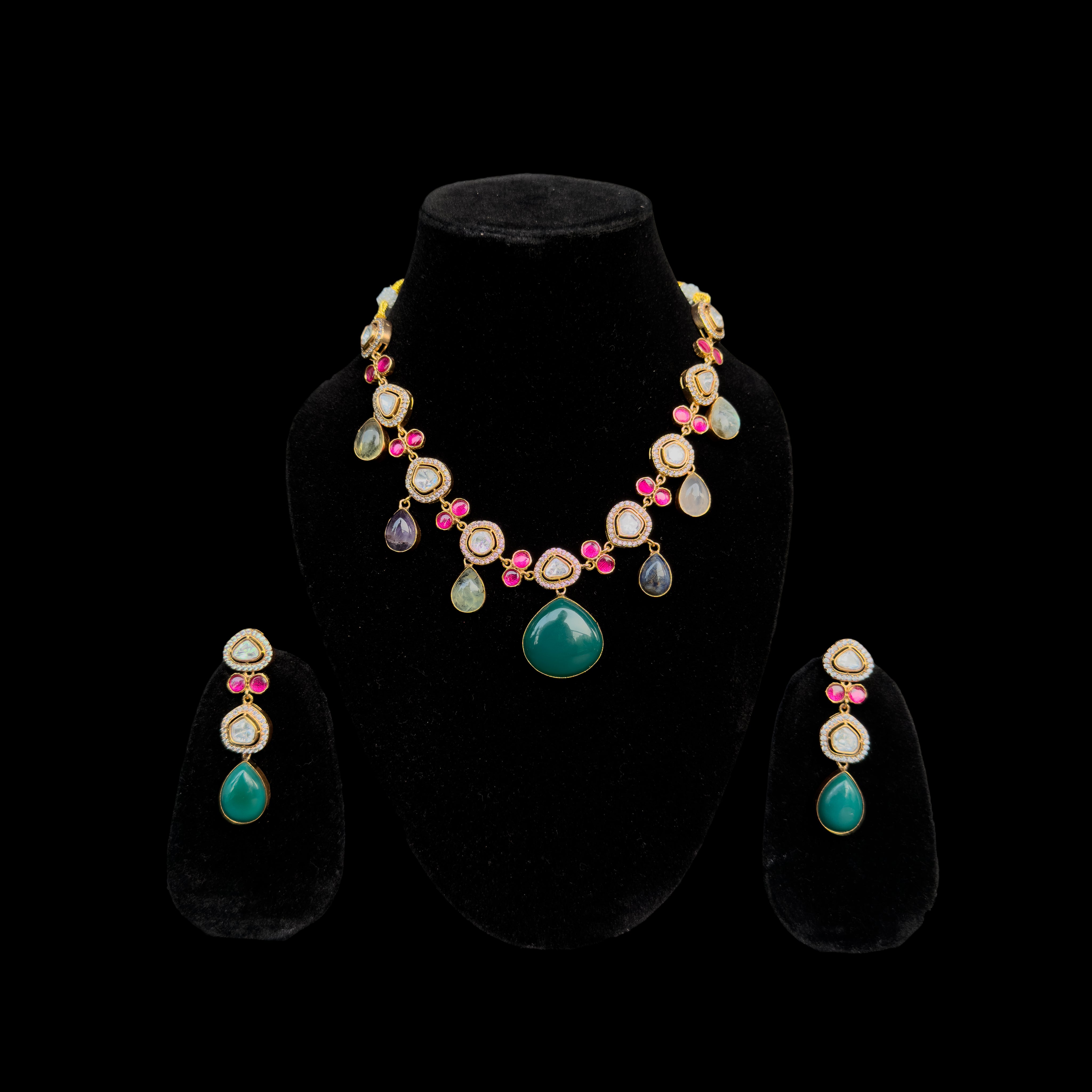 Stand out with our vibrant Party Wear Collection. Designed to impress, these pieces add flair to any occasion. With a touch of premium flair, our party jewelry transforms events into stylish celebrations, helping you stand out among your friends.

