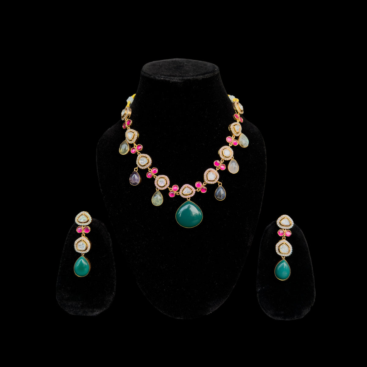 Stand out with our vibrant Party Wear Collection. Designed to impress, these pieces add flair to any occasion. With a touch of premium flair, our party jewelry transforms events into stylish celebrations, helping you stand out among your friends.

